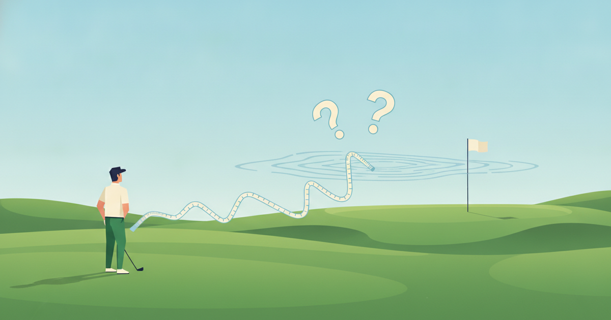 その5ヤード、体感じゃないですか？